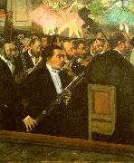 Edgar Degas The Orchestra of the Opera Sweden oil painting artist
